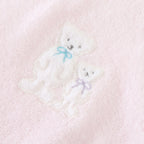 Airy Touch fluffy baby sleeper in Pink