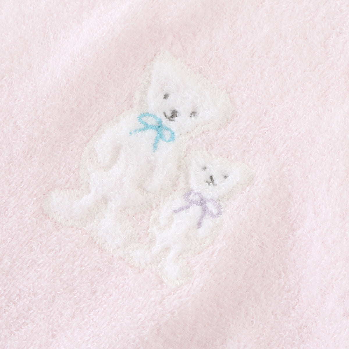 Airy Touch fluffy baby sleeper in Pink