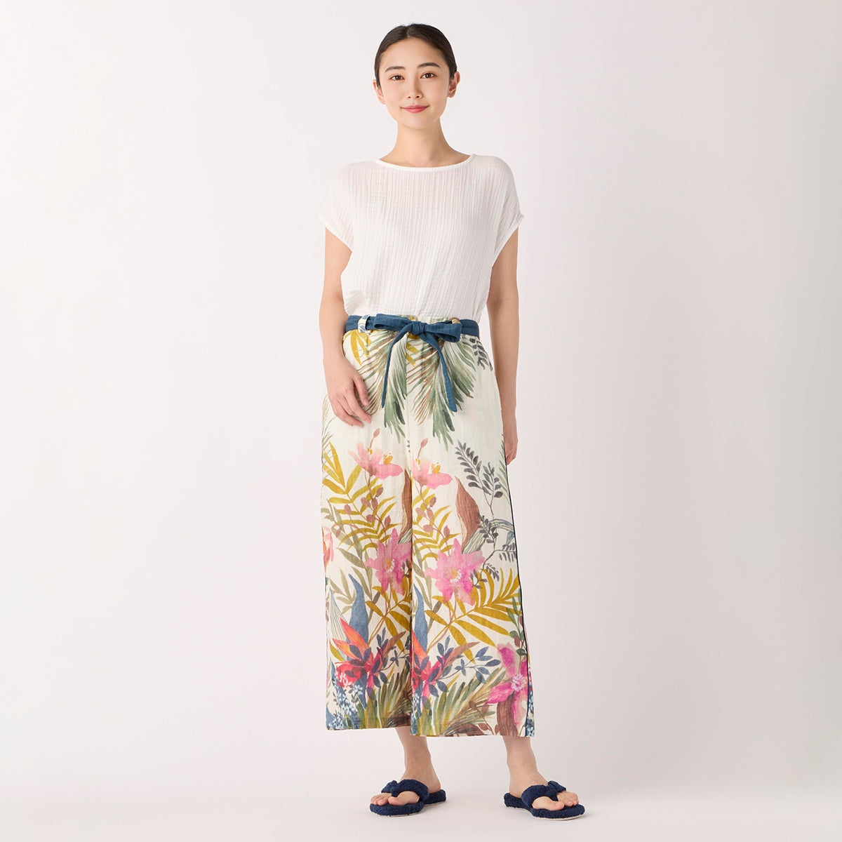 Marshmallow Gauze pants in Ivory