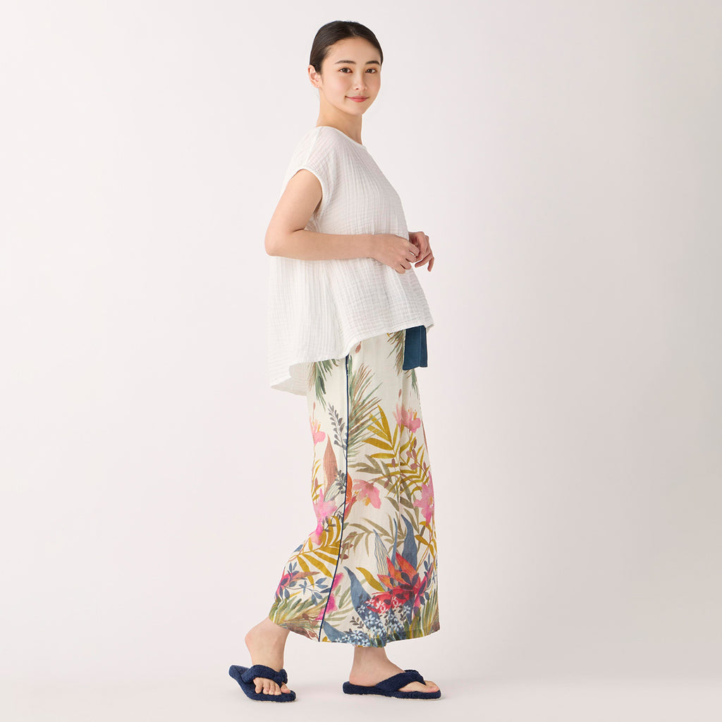 Marshmallow Gauze pants in Ivory