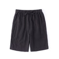 Marshmallow Gauze half pants in Black