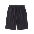 Crepe Gauze half pants in Black