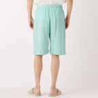 Crepe Gauze half pants in Light Blue