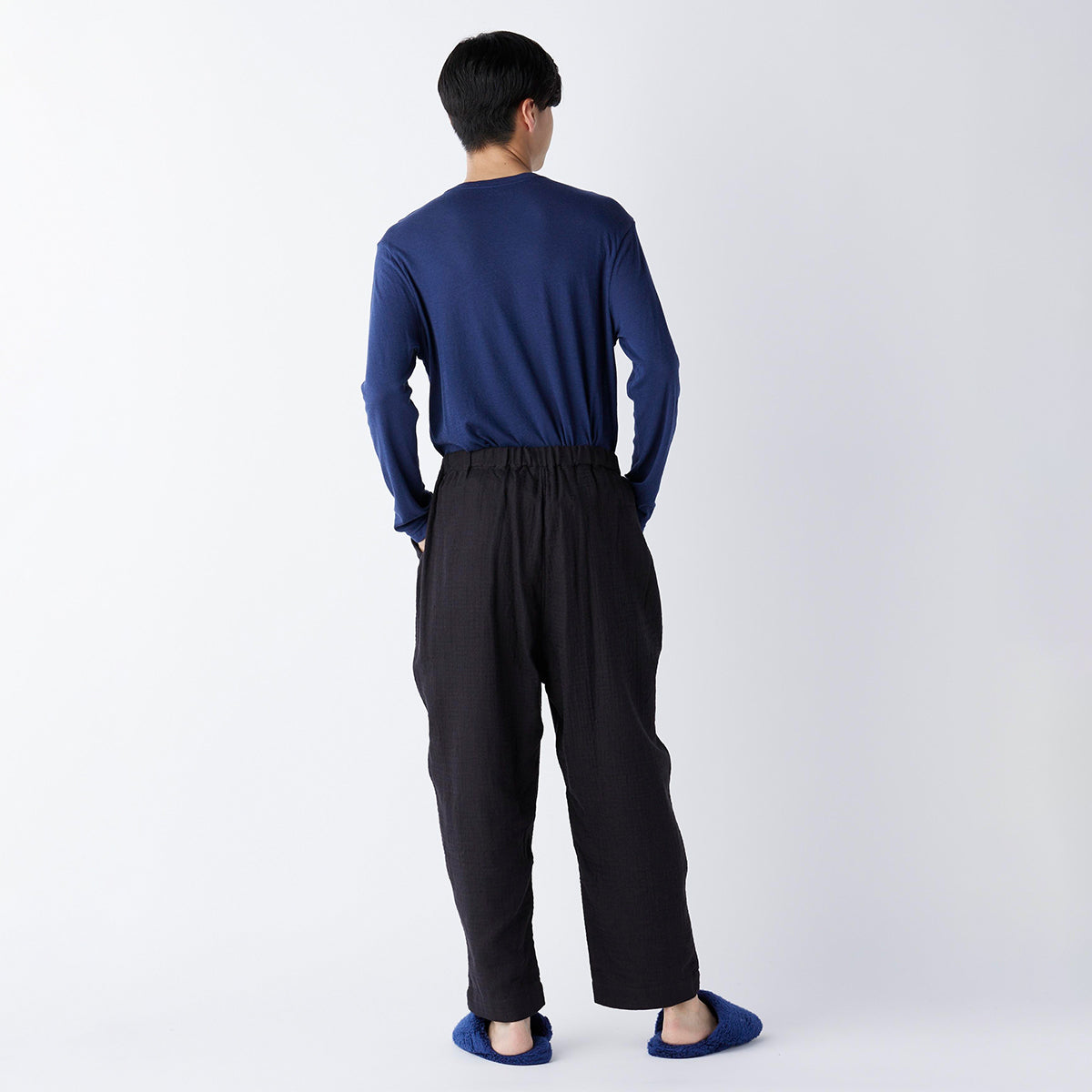 Marshmallow Gauze pants in Black