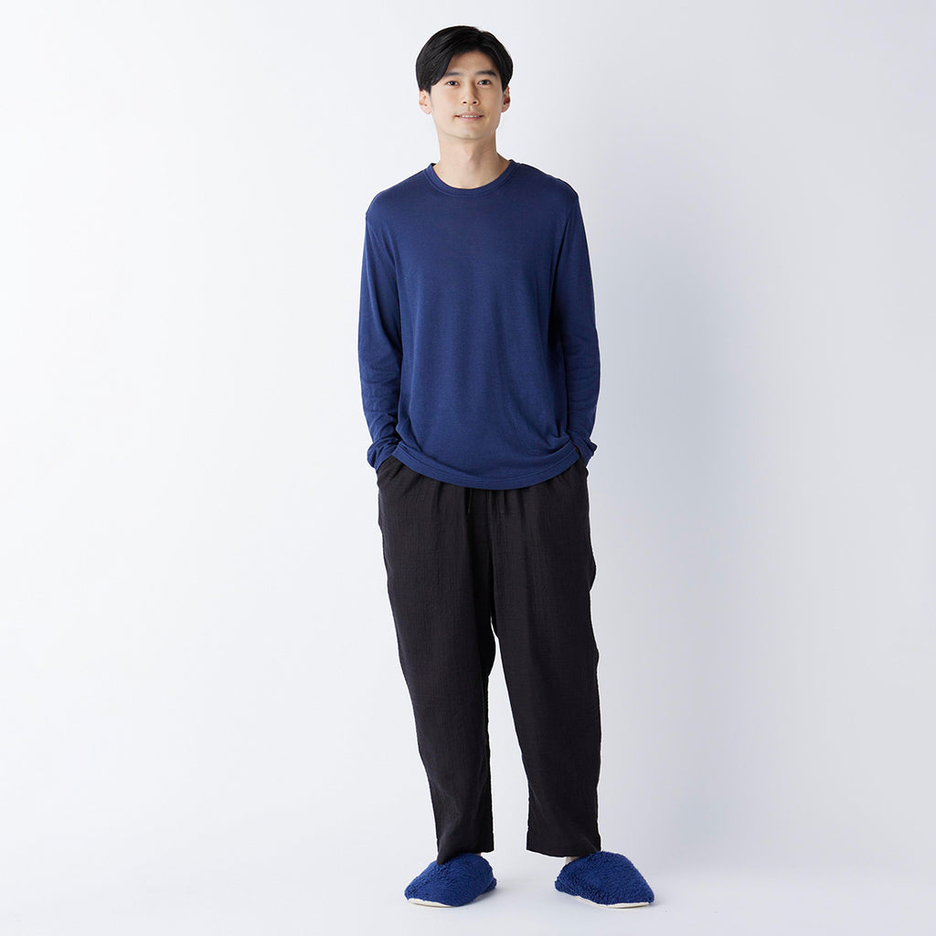 Marshmallow Gauze pants in Black