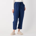 Marshmallow Gauze pants in Dark Blue