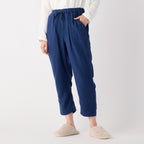 Marshmallow Gauze pants in Dark Blue