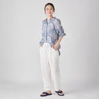 Marshmallow Gauze pants in White
