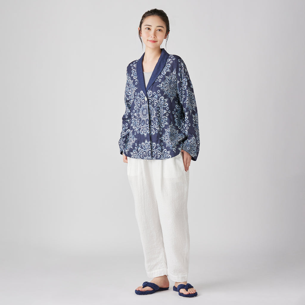 Marshmallow Gauze pants in White