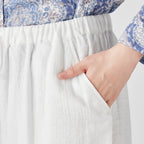 Marshmallow Gauze pants in White