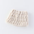 Super Marshmallow hair turban in Beige
