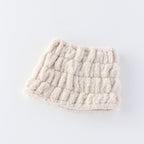 Super Marshmallow hair turban in Beige