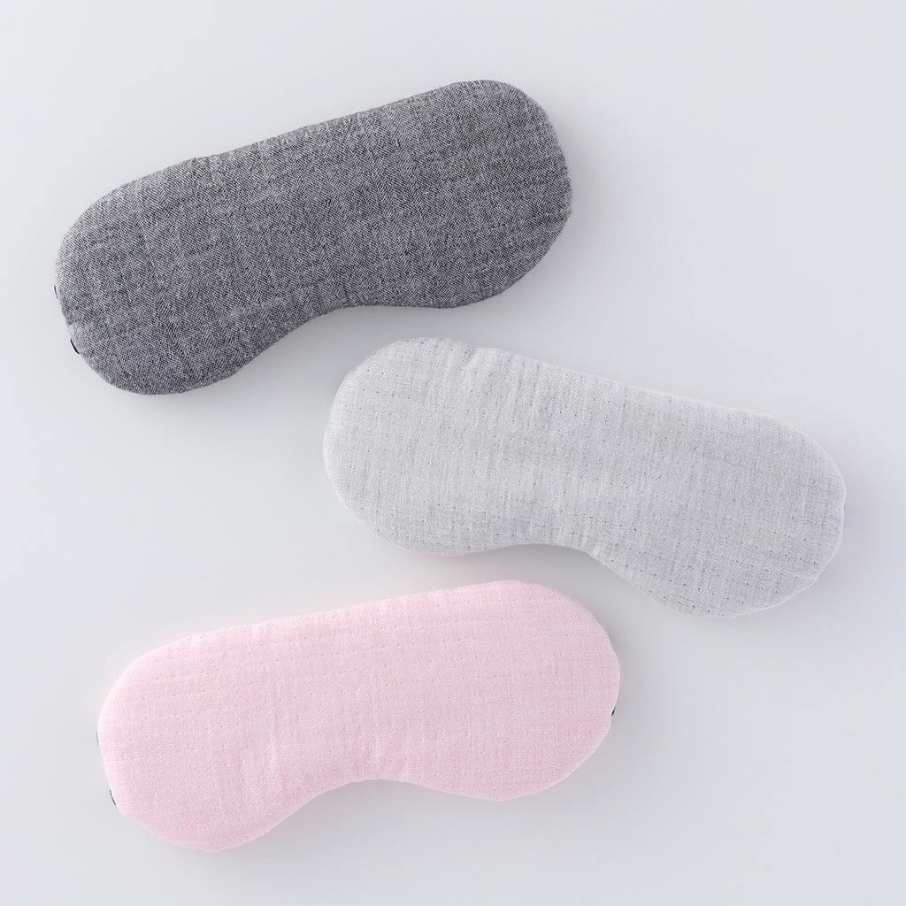 Marshmallow Gauze eye mask in Dark Grey