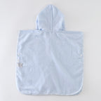 Airy Touch baby poncho in Blue