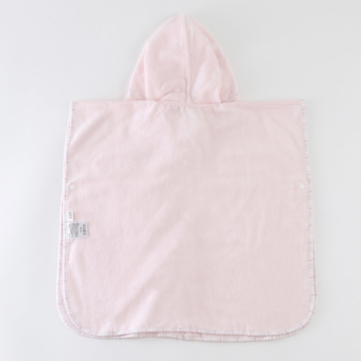 Airy Touch baby poncho in Pink