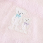 Airy Touch baby poncho in Pink