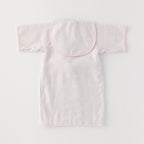 Marshmallow Gauze & Pile baby robe in Light Grey