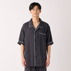 Crepe Gauze pyjamas in Dark Grey
