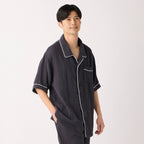 Crepe Gauze pyjamas in Dark Grey