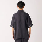 Crepe Gauze pyjamas in Dark Grey