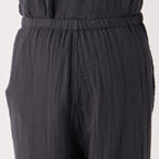 Crepe Gauze pyjamas in Dark Grey