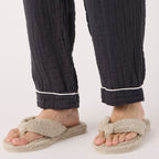 Crepe Gauze pyjamas in Dark Grey