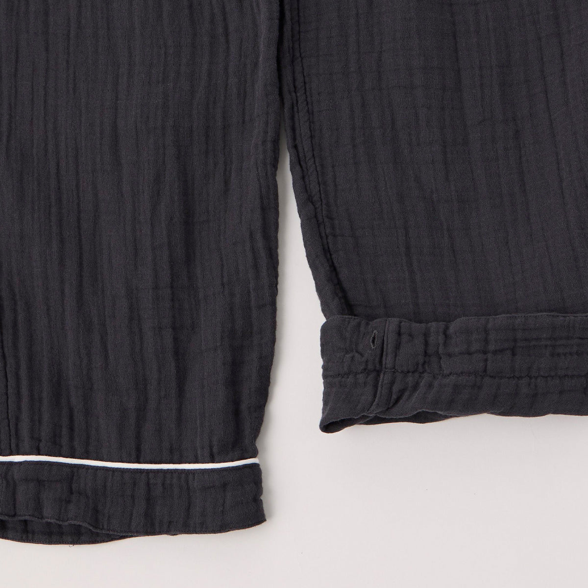 Crepe Gauze pyjamas in Dark Grey