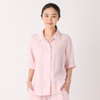 Crepe Gauze pyjamas in Light Pink