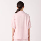 Crepe Gauze pyjamas in Light Pink