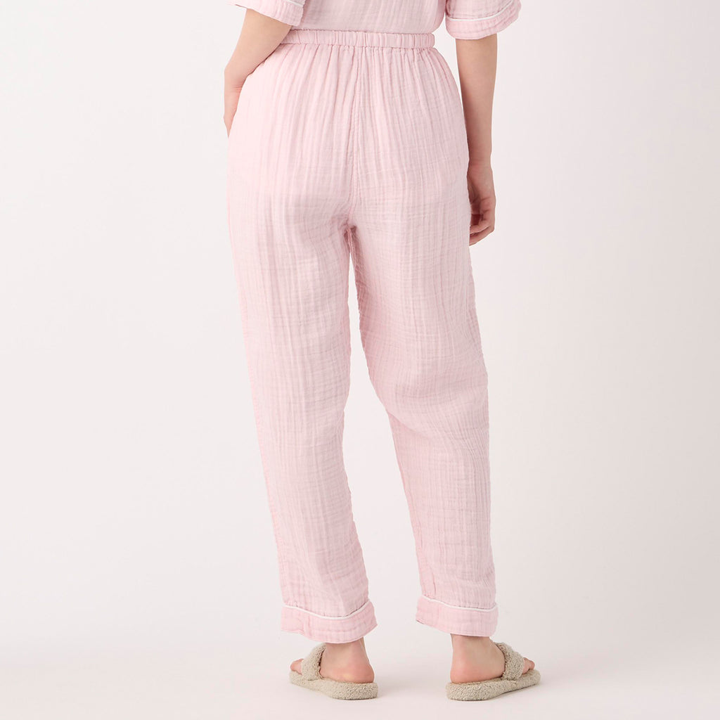 Crepe Gauze pyjamas in Light Pink
