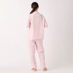 Crepe Gauze pyjamas in Light Pink