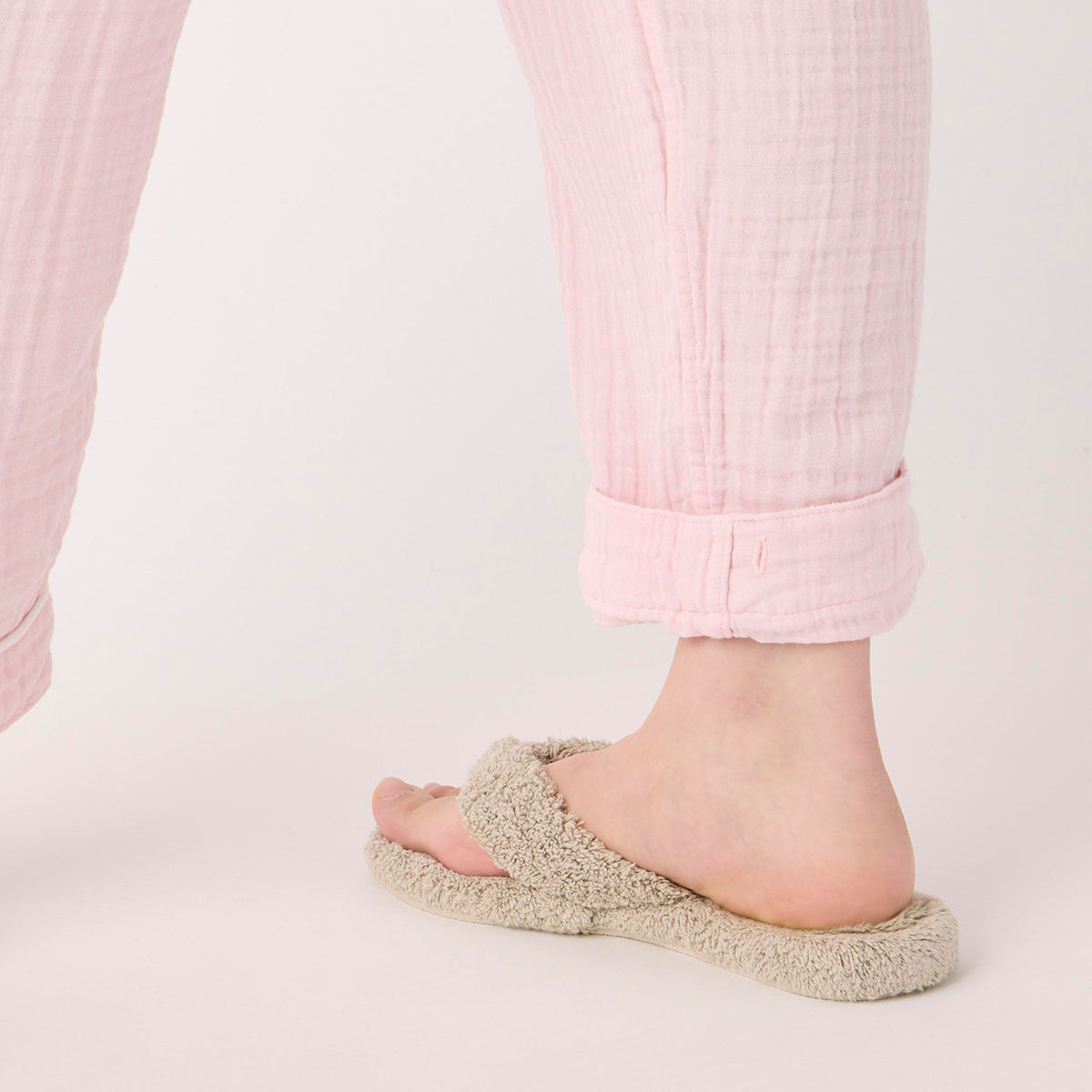 Crepe Gauze pyjamas in Light Pink