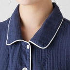 Crepe Gauze pyjamas in Navy