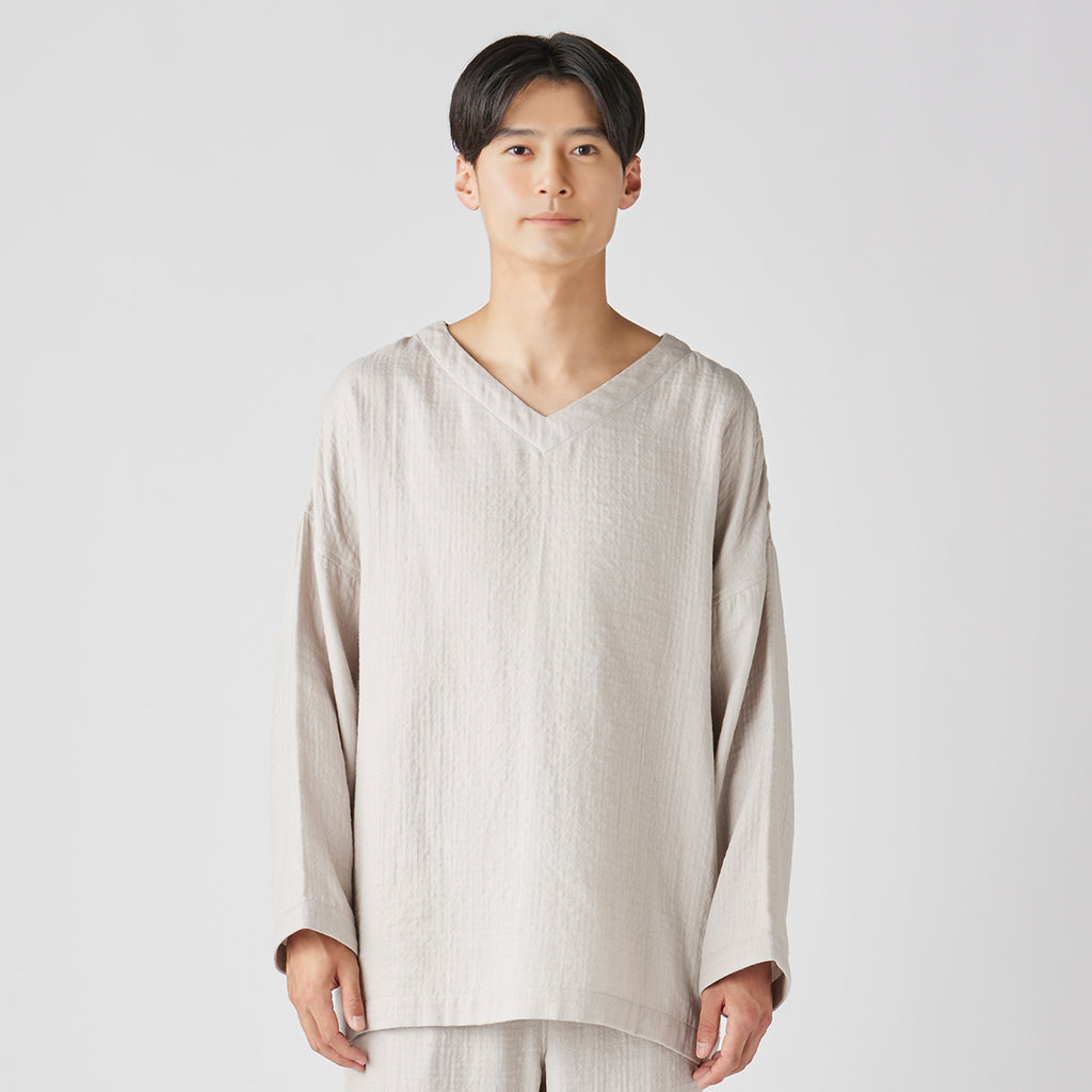Marshmallow Gauze pyjamas in Beige