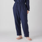 Marshmallow Gauze pyjamas in Navy