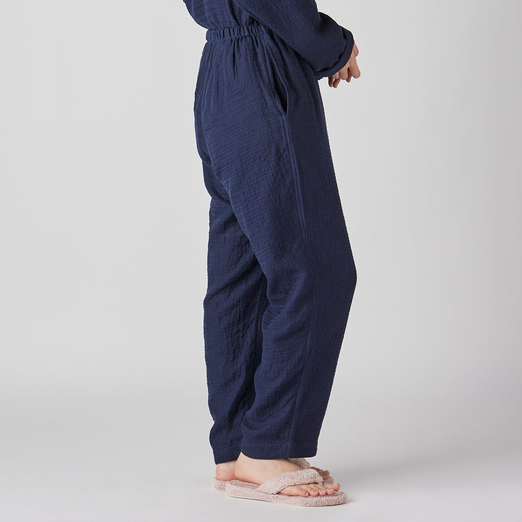Marshmallow Gauze pyjamas in Navy