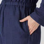Marshmallow Gauze pyjamas in Navy