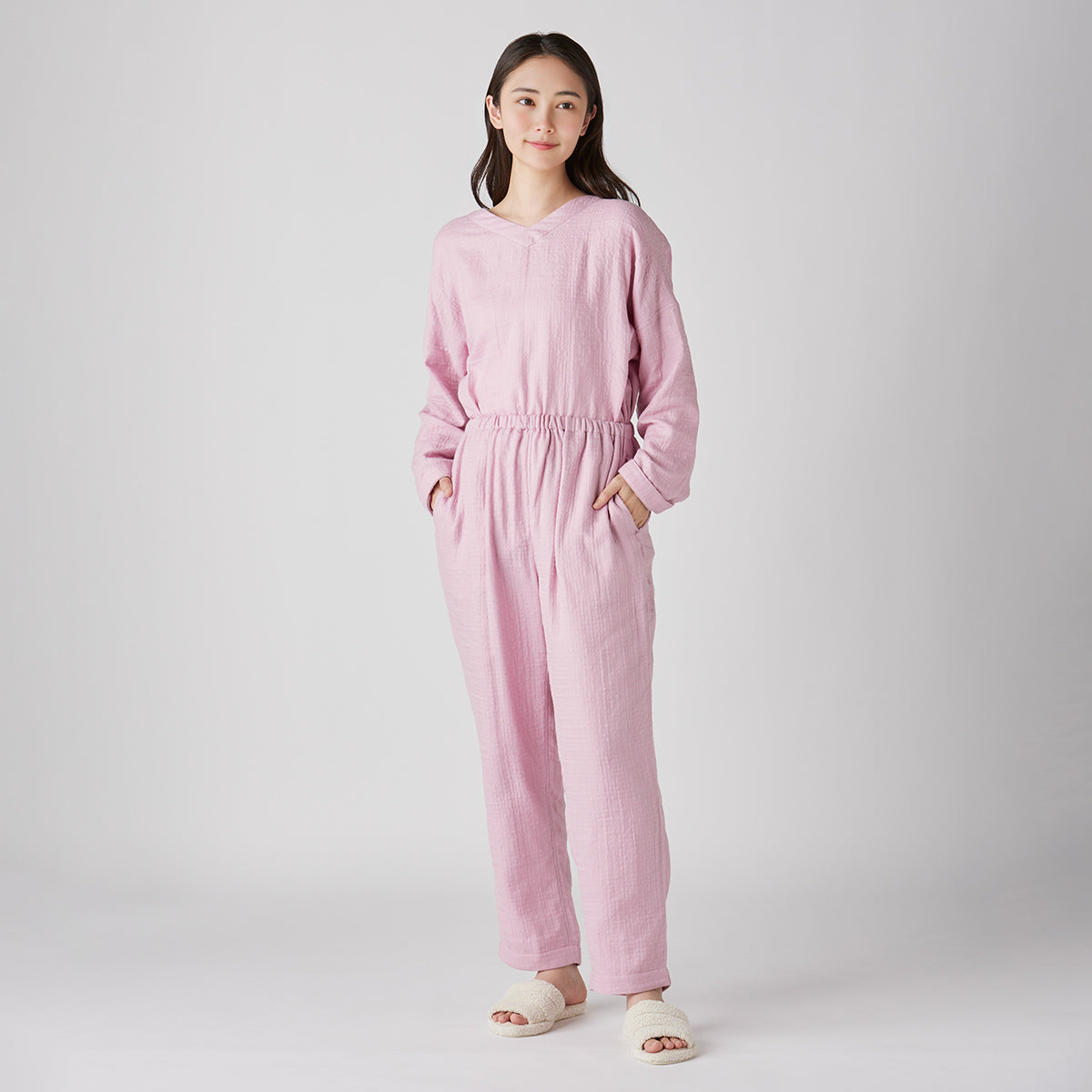 Marshmallow Gauze pyjamas in Pink