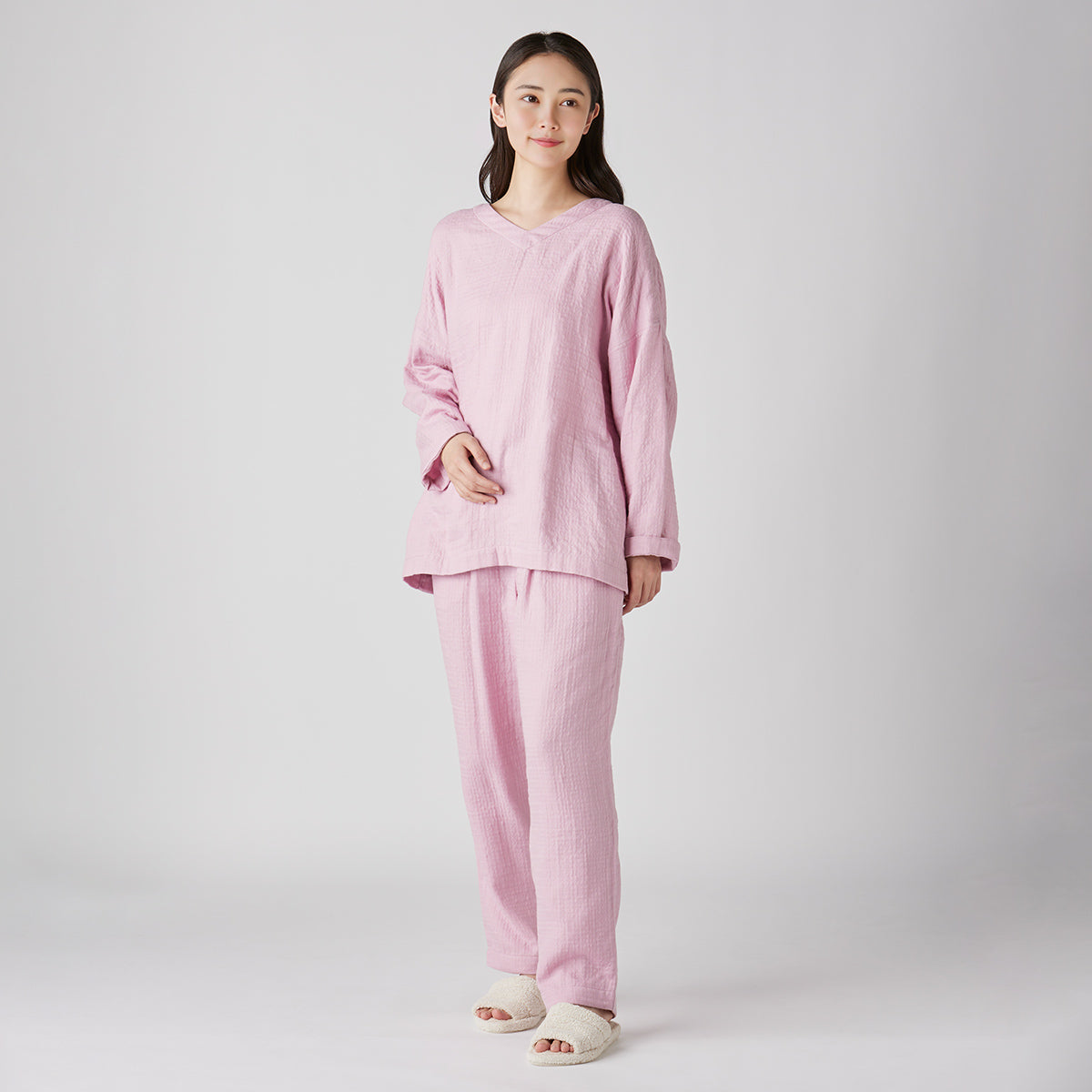 Marshmallow Gauze pyjamas in Pink