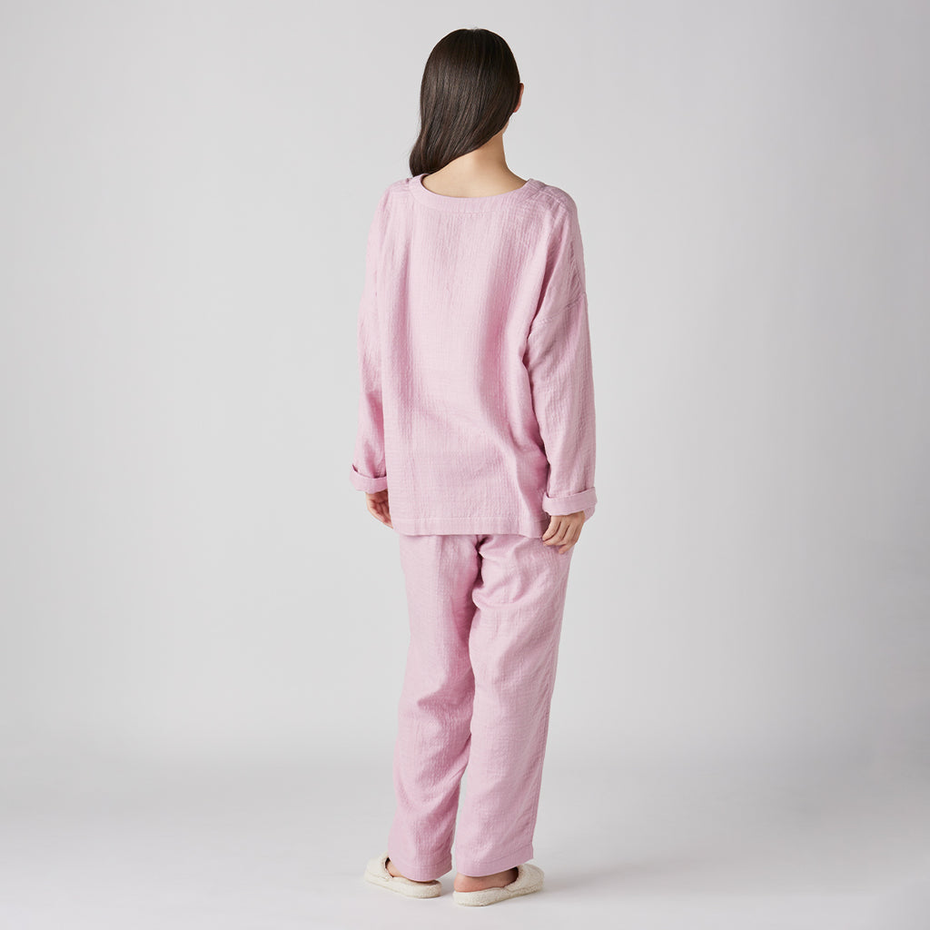 Marshmallow Gauze pyjamas in Pink
