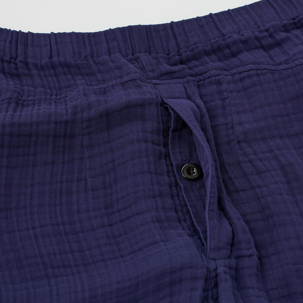 Crepe Gauze room wear in Navy