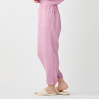Crepe Gauze room wear in Pink