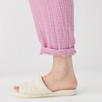 Crepe Gauze room wear in Pink
