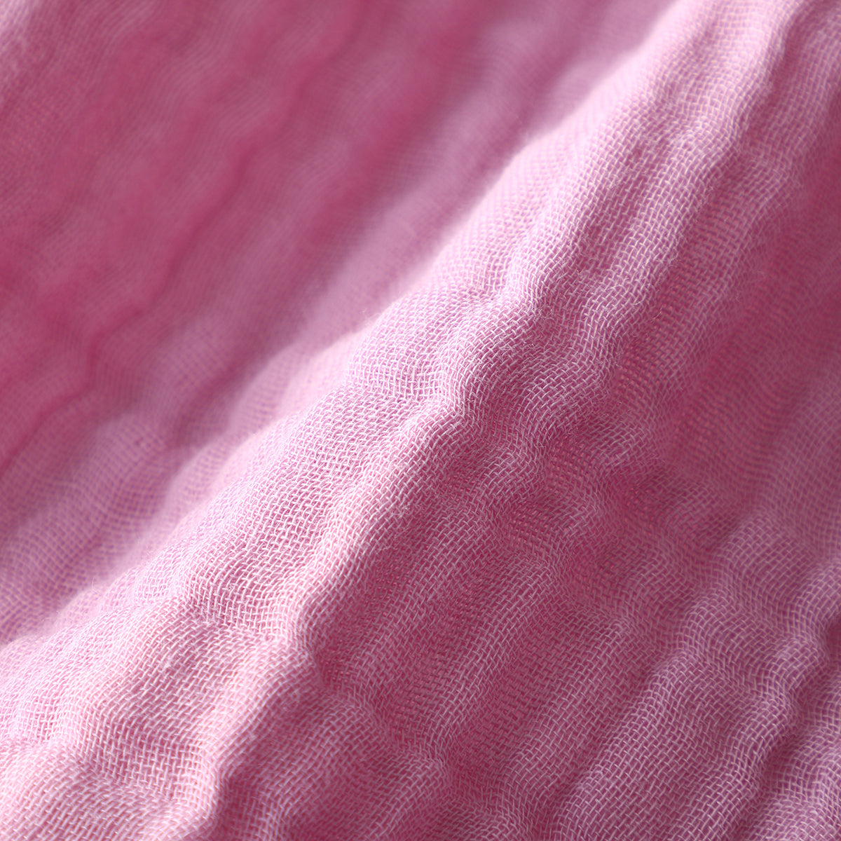 Crepe Gauze room wear in Pink