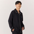 Marshmallow Gauze pyjamas in Black