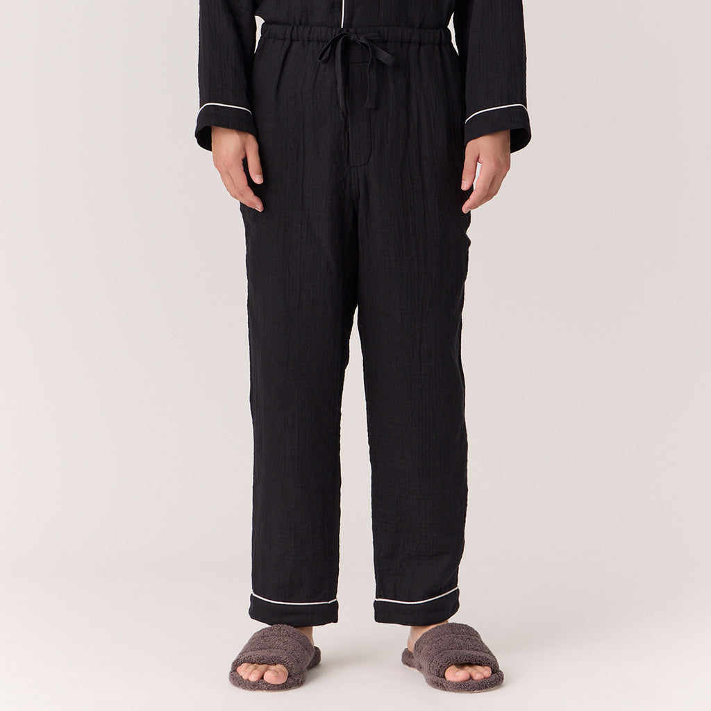 Marshmallow Gauze pyjamas in Black