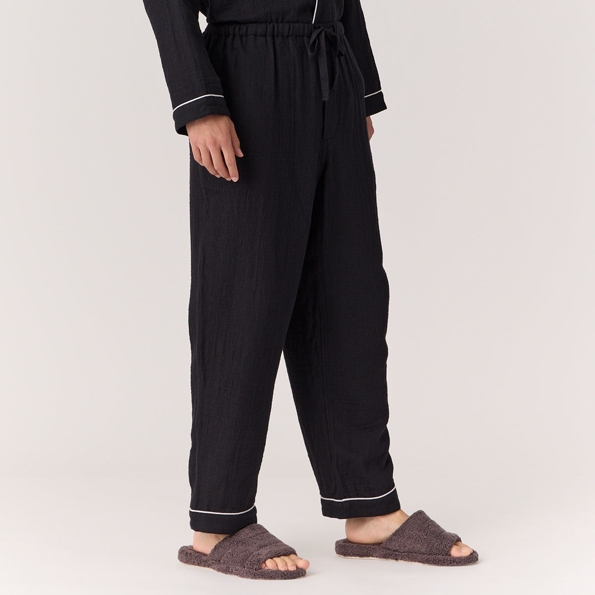 Marshmallow Gauze pyjamas in Black