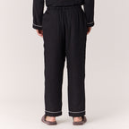 Marshmallow Gauze pyjamas in Black