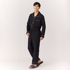 Marshmallow Gauze pyjamas in Black