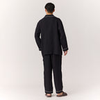 Marshmallow Gauze pyjamas in Black